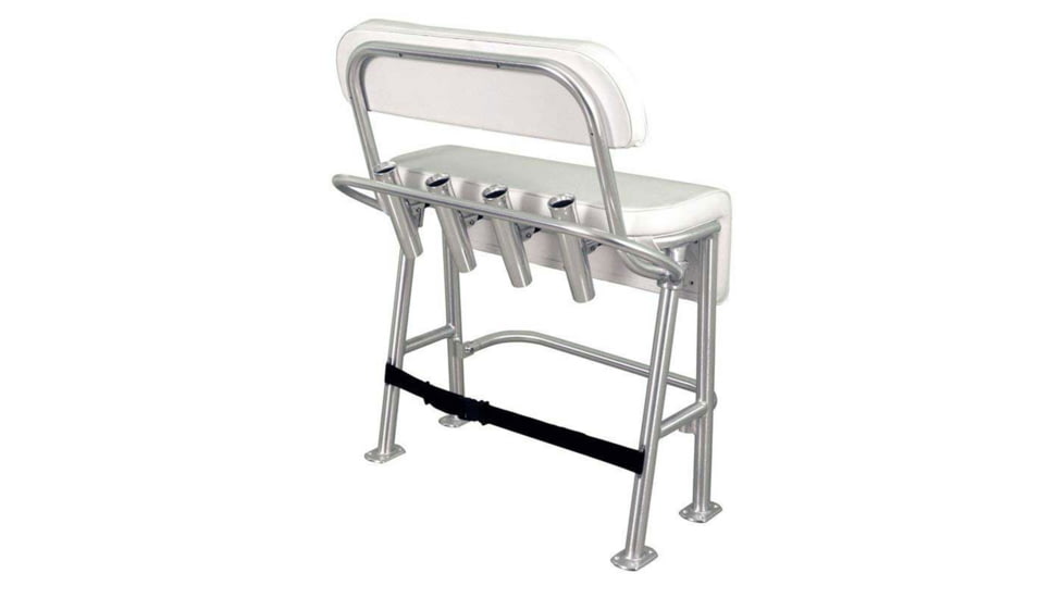 TACO Marine Neptune III Seating/Leaning Post With Backrest And Grab Rail, L10-2010BSA-1
