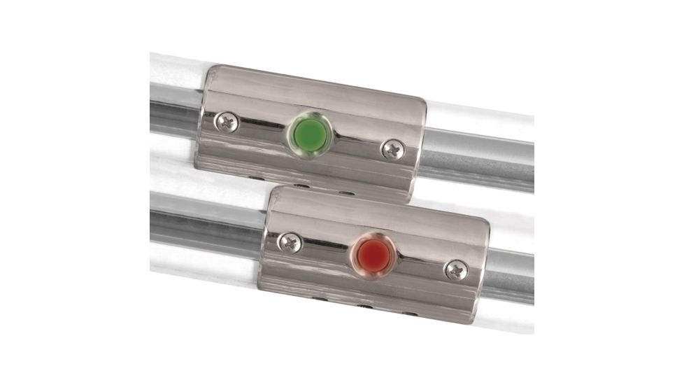 TACO Marine Boats Up To 30ft #39 Rub Rail Mounted Navigation Lights w/ Port /Starboard, F38-6602-1
