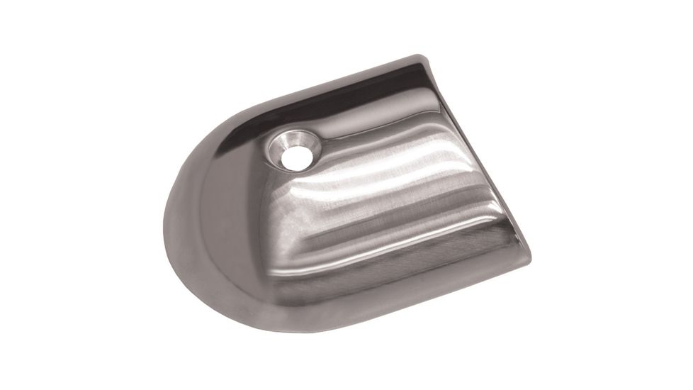 TACO Marine Stainless Steel 2-19/64’’ Rub Rail End Cap Polished 73281