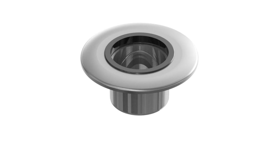 TACO Marine Stainless Steel Flush Mount Pedestal Table Base For 3in Post 8.625in Base, Z10-4097POL