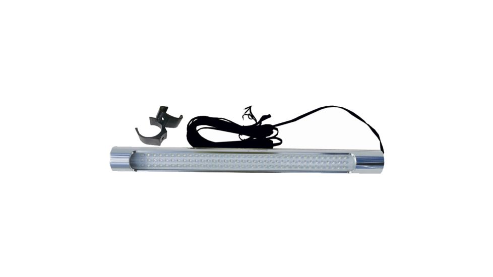 TACO Marine T-Top 300 Lumens / 150 Lumens LED Tube Light w/Aluminum Housing, White/Blue, F38-2050B-1