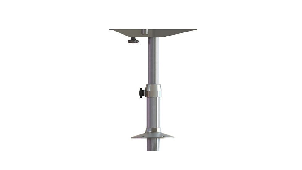 TACO Marine Triton 2 Stage Adjustable Table Pedestal 19.25in To 32.25in High, Z80-2190VEL32.5-PM