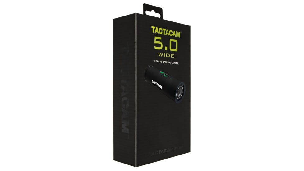 Tactacam 5.0 Wide Digital Camera, Black, C-FB-5W