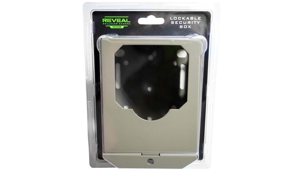 Tactacam Reveal Security Box for Reveal X&amp;SK / Version 2, Powder Coated Steel, Handheld, SB-V2