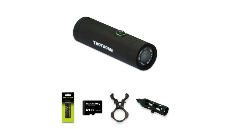 Tactacam Solo Hunter Package Camera - Includes, Bow, Gun, Xbowmount, Black TA-SW-HP
