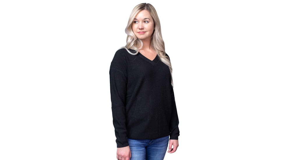 Tactica Concealment Pro Merino Sweater - Womens, Black, XXL, TTSWTR2018M041801SDBKXXL