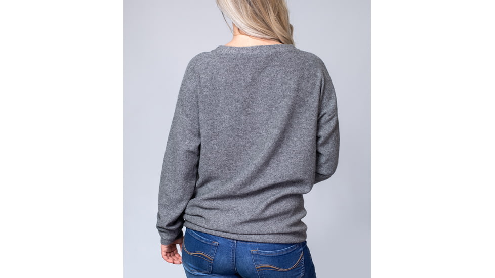 Tactica Concealment Pro Merino Sweater - Womens, Grey, Large, TTSWTR2018M041801SDGYL