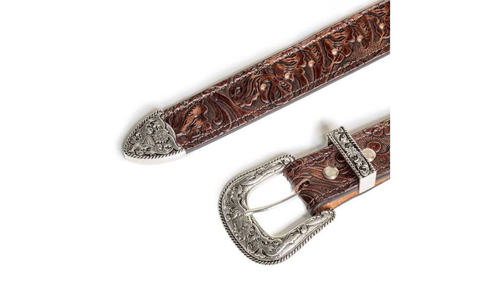 Tactica Embossed 1-1/4in Steel Core Gun Belt - Womens, Tan, 3x, TT-GB-EMSSD-TN-3X-125-SC