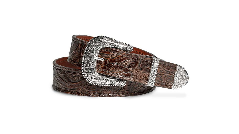 Tactica Embossed 1-1/4in Steel Core Gun Belt - Womens, Tan, 3x, TT-GB-EMSSD-TN-3X-125-SC