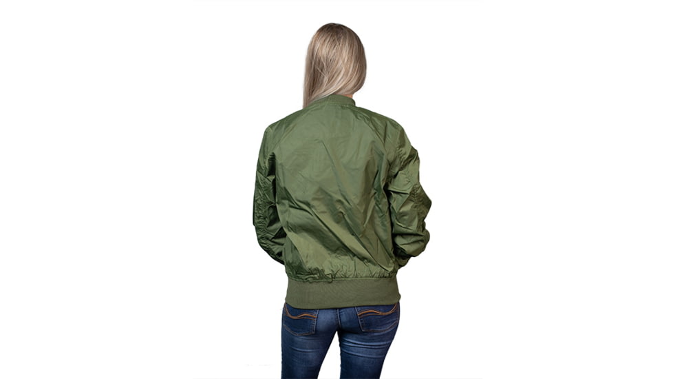 Tactica Flight Jacket - Womens, Green, Medium, TT-JCKT-RX18041-GN-M