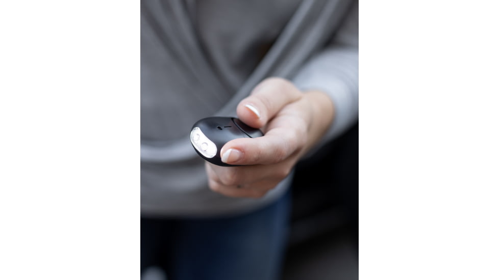 Tactica Personal Emergency Alarm with LED Light, Black, TT-AC-ALARM-BK