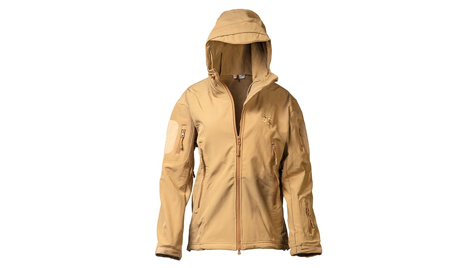 Tactica Soft Shell Jacket - Womens, Brown, XXL, TT-JCKT-18063-BR-XXL