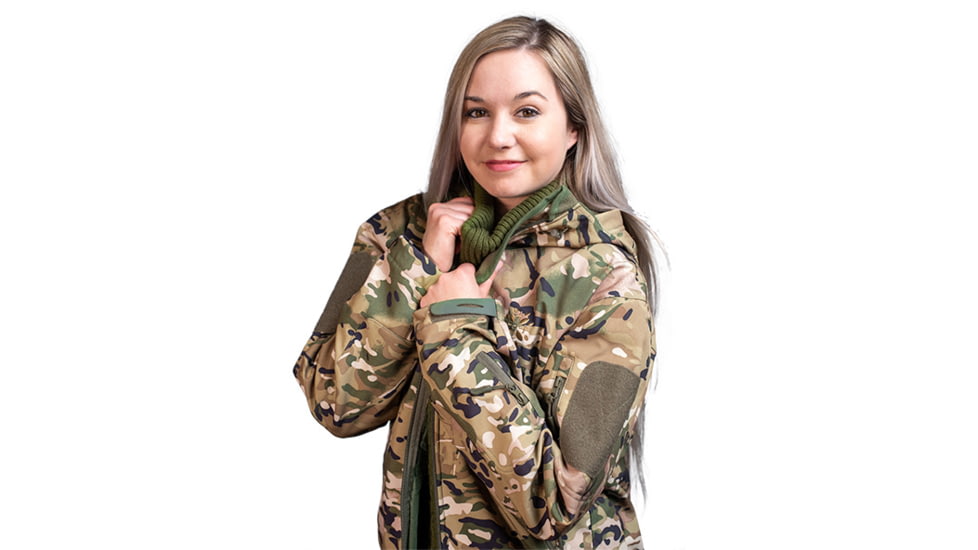 Tactica Soft Shell Jacket - Womens, Camo, ExtraLarge, TT-JCKT-18063-CAMO-XL