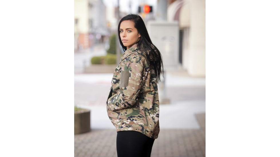 Tactica Soft Shell Jacket - Womens, Camo, ExtraLarge, TT-JCKT-18063-CAMO-XL