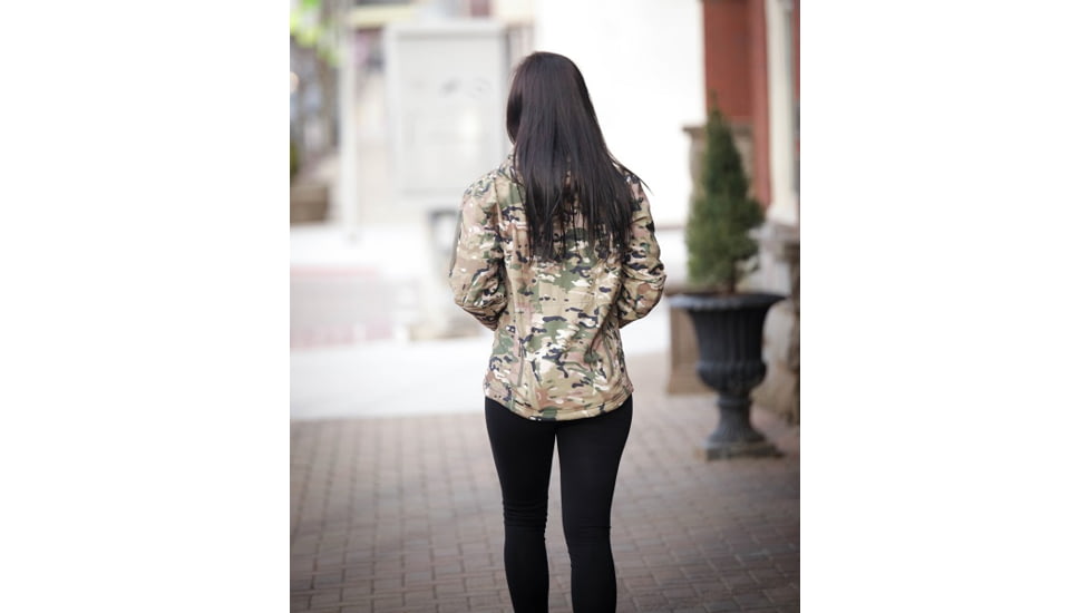 Tactica Soft Shell Jacket - Womens, Camo, ExtraLarge, TT-JCKT-18063-CAMO-XL