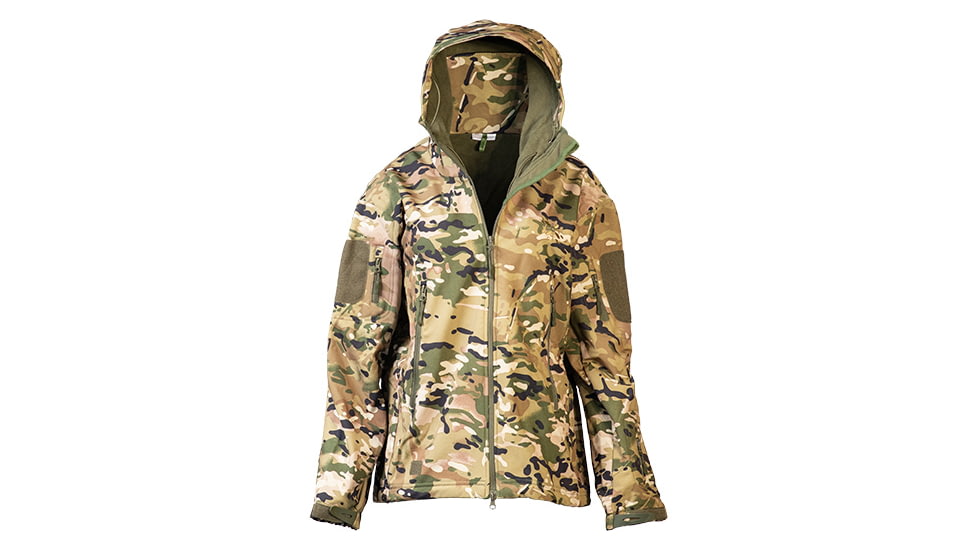 Tactica Soft Shell Jacket - Womens, Camo, ExtraLarge, TT-JCKT-18063-CAMO-XL