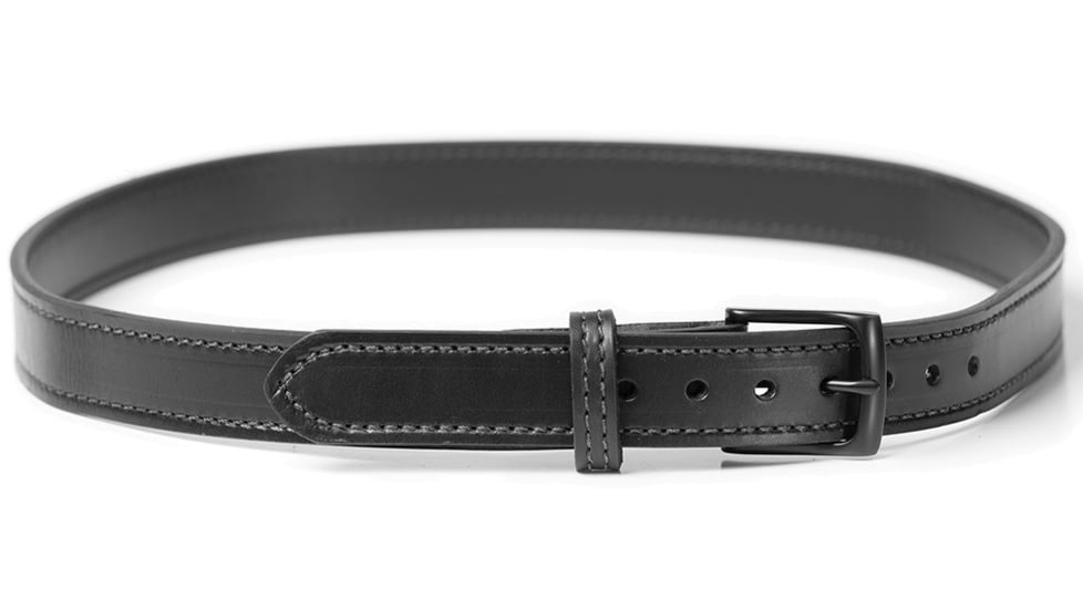 Tactica Tactica, Gun Belt, Plain, 4x, 1-1/4in, Steel Core, Black, TT-DB-PLAIN-BK-4X-125-SC
