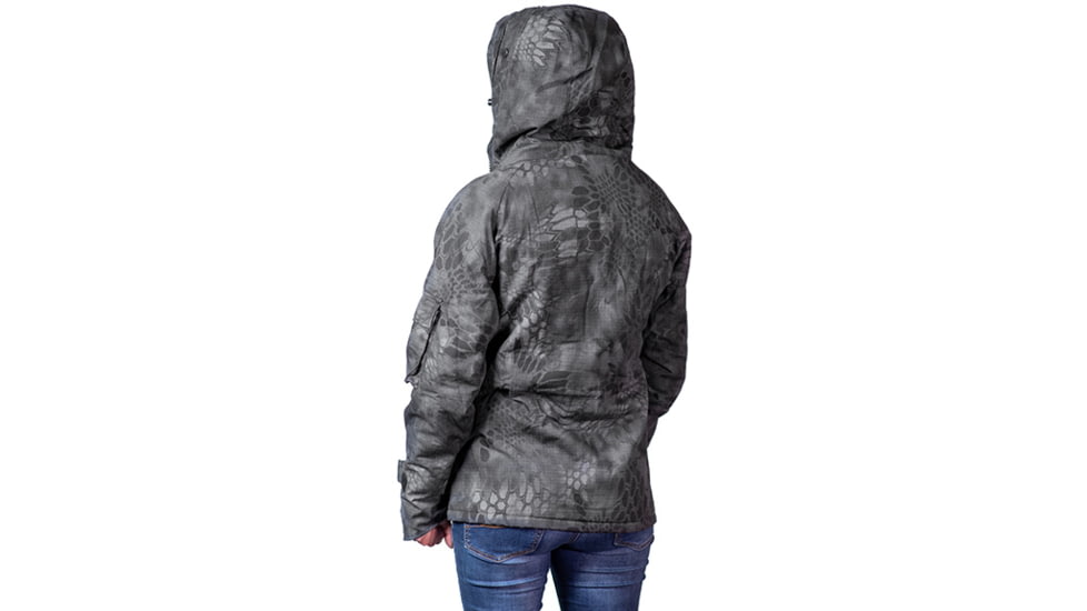 Tactica Tactical Python Camo Jacket - Womens, Black, Large, TT-JCKT-RX18064-BK-L
