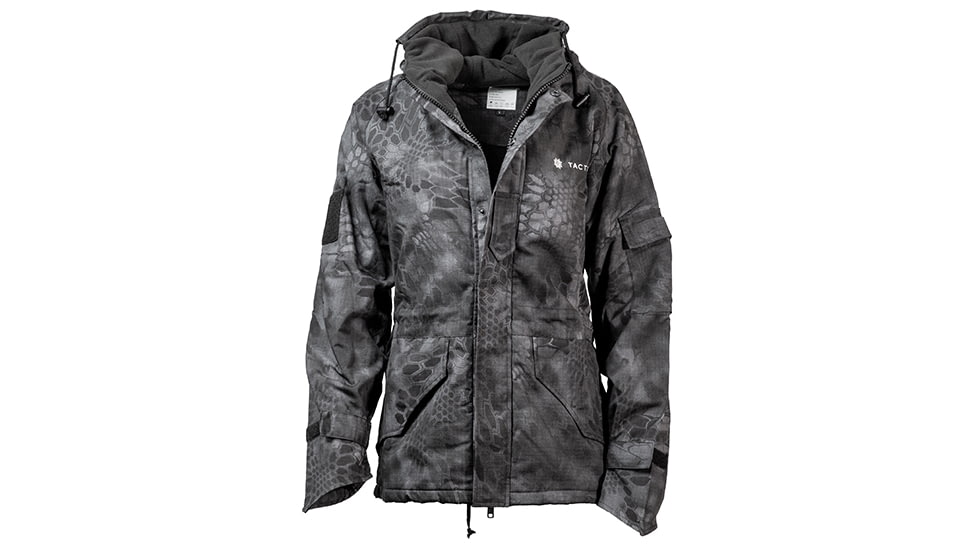Tactica Tactical Python Camo Jacket - Womens, Black, Large, TT-JCKT-RX18064-BK-L