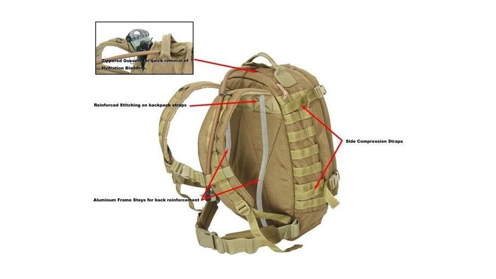 TAG 3-Day Pack with PALS Webbing