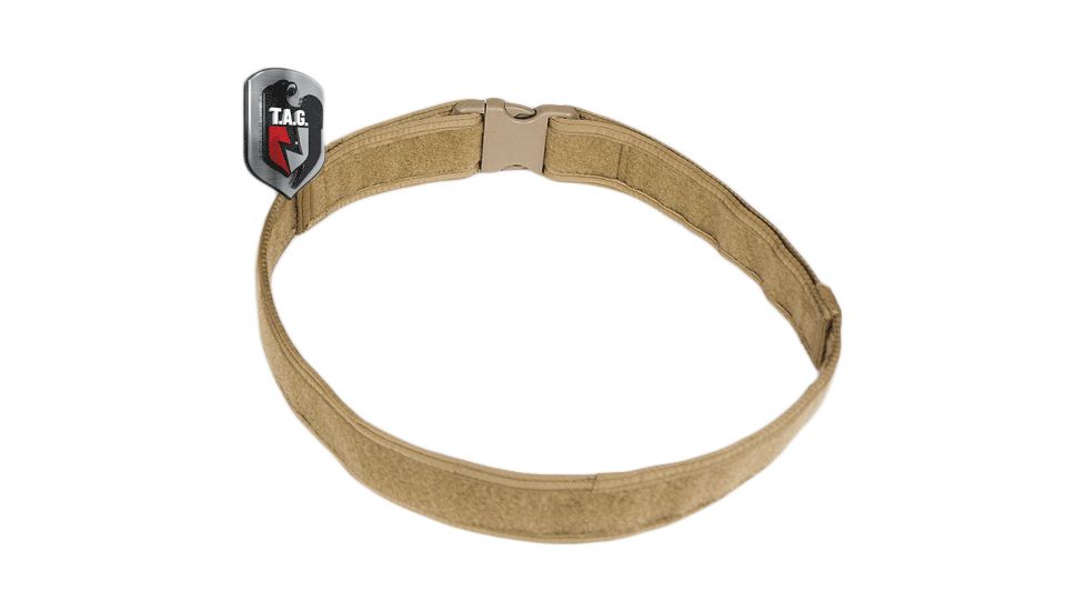 Tactical Assault Gear Duty Belt, Large 38-43in Waist, Coyote Tan 812545