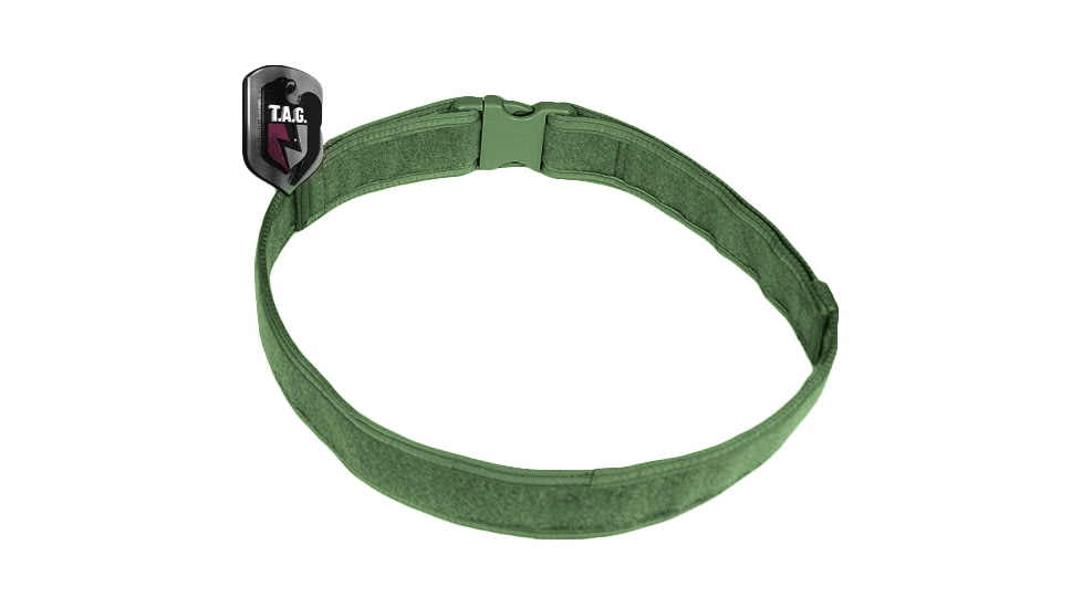 Tactical Assault Gear Duty Belt, Large 38-43in Waist, Ranger Green 812546
