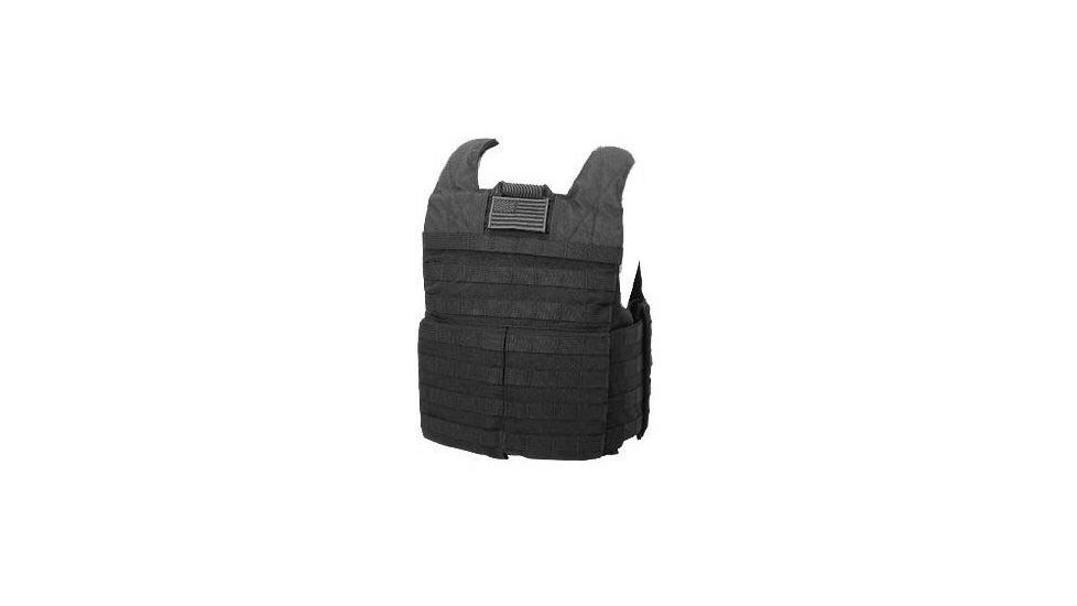 Tactical Assault Gear Rampage Releasable Armor Carrier, Small/Medium, Black 812449 