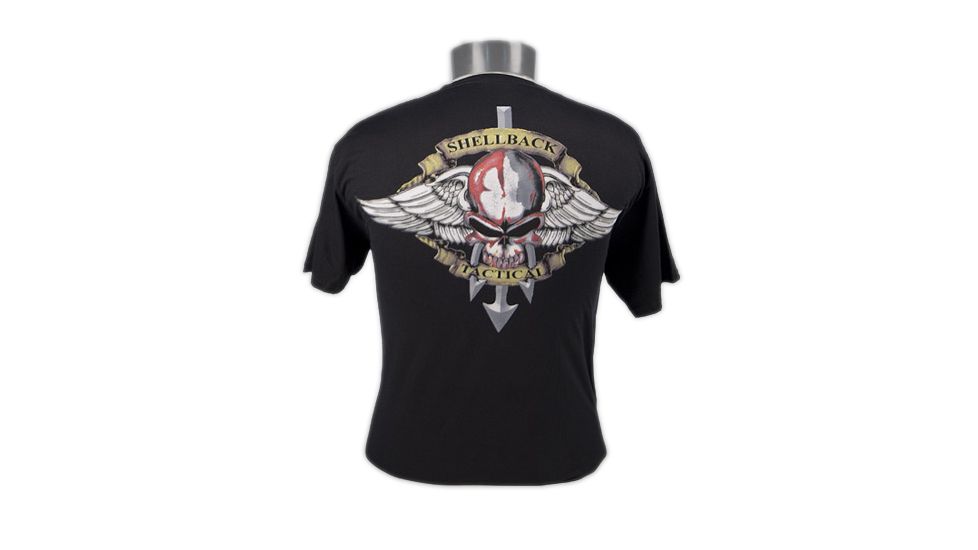 Tactical Assault Gear Shellback Tactical T-Shirt Front Black