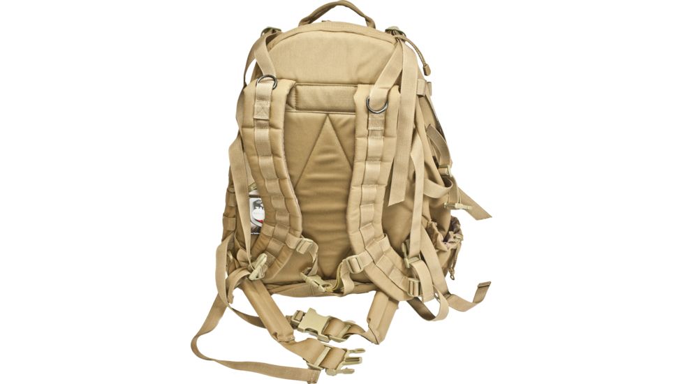 Tactical Assault Gear Sniper Pack w/ Sternum Strap &amp; 2 Ammo Pouches, Coyote Tan 811898