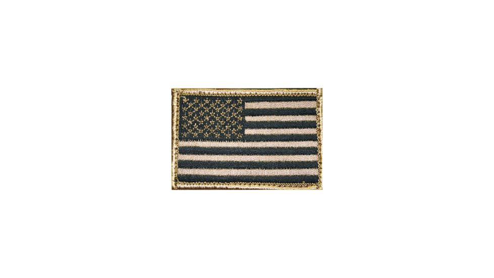 Tactical Assault Gear USA Flag Patch, Left, Desert Tan 811709