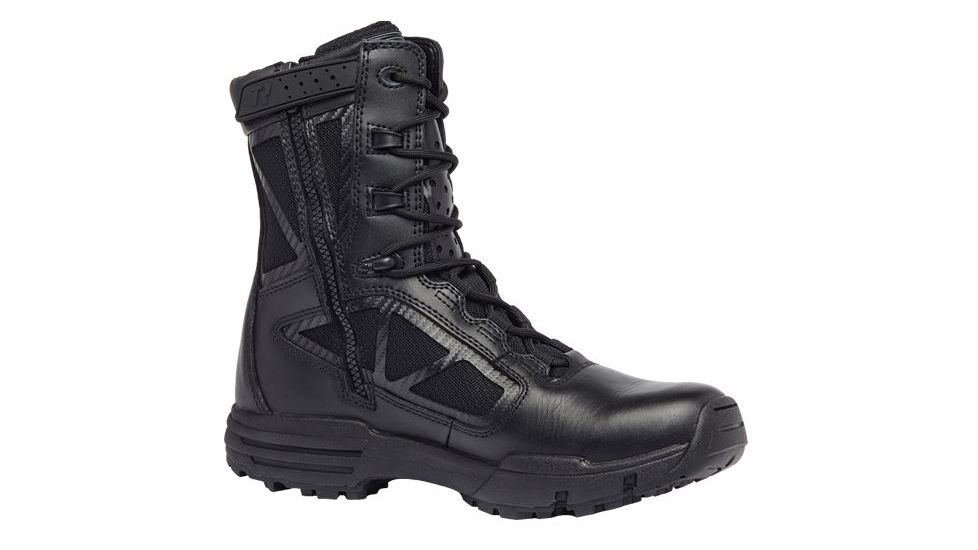 Tactical Research by Belleville Mens 8in Hot Weather Side-Zip Boot, Black, 11, Wide TR918Z 110W