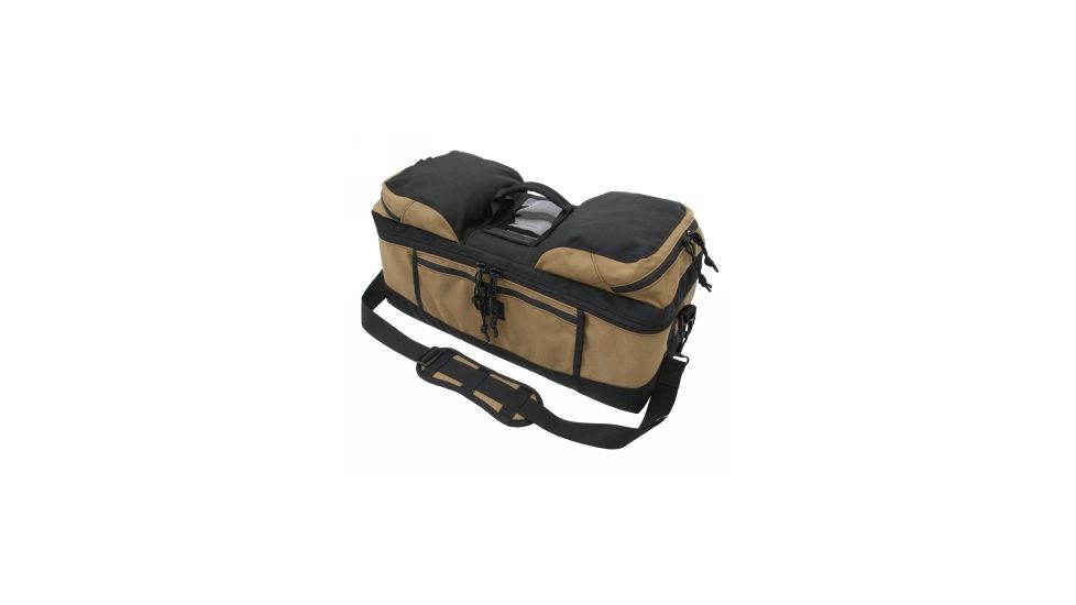 Tactical Tailor Competition Shooters Bag, Black/Coyote Brown, 40030-2-14