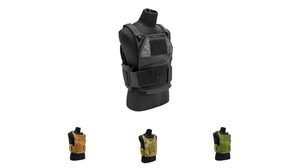 Tactical Tailor Low Vis MBAV Plate Carrier, Black, Coyote Brown, MultiCam, Olive Drab