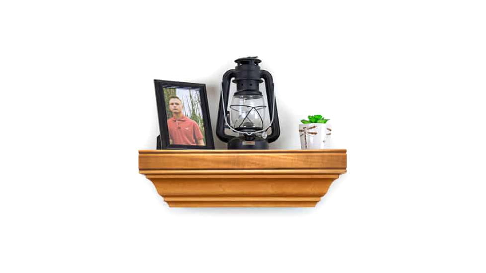 Tactical Walls 812 Top Locking Shelf w/ Standard Trim Gun Safe, Early American, 0812TLEAN52