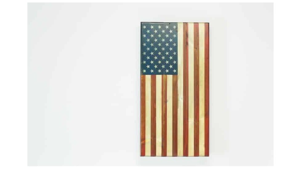 Tactical Walls Vertical Concealment Flag, Traditional, Red, White, Blue, SSFOVTWTR