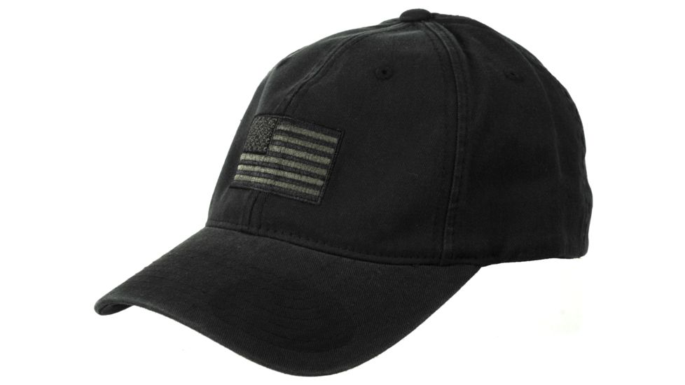 Tactical Assault Gear American FLEXFIT Hat (L/XL) Black AFH-L-BK