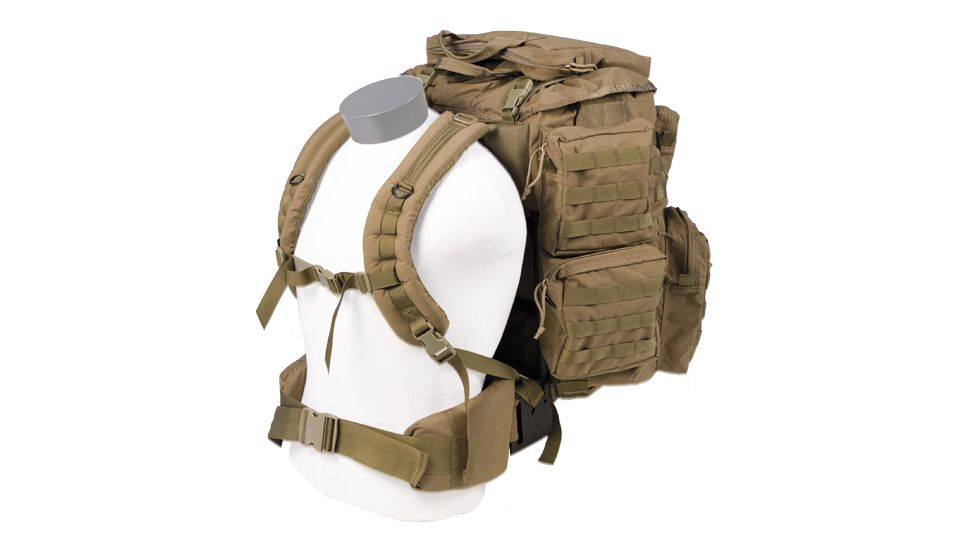 Tactical Assault Gear Jumpable Recon Ruck Pack Coyote Tan 813296