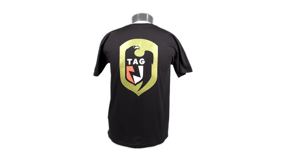 Tactical Assault Gear TAG Logo Tee Shirt Black - Back
