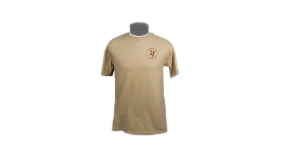 Tactical Assault Gear TAG Logo Tee Shirt, Medium, Tan 811743