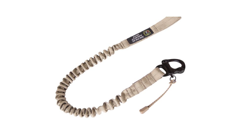 Tactical Assault Gear Personal Retention Lanyard with Snap Shackle Coyote Tan 811803 