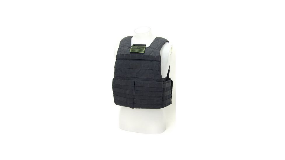 Tactical Assault Gear Rampage Releasable Armor Carrier, Large, Extra Large - Black 812898