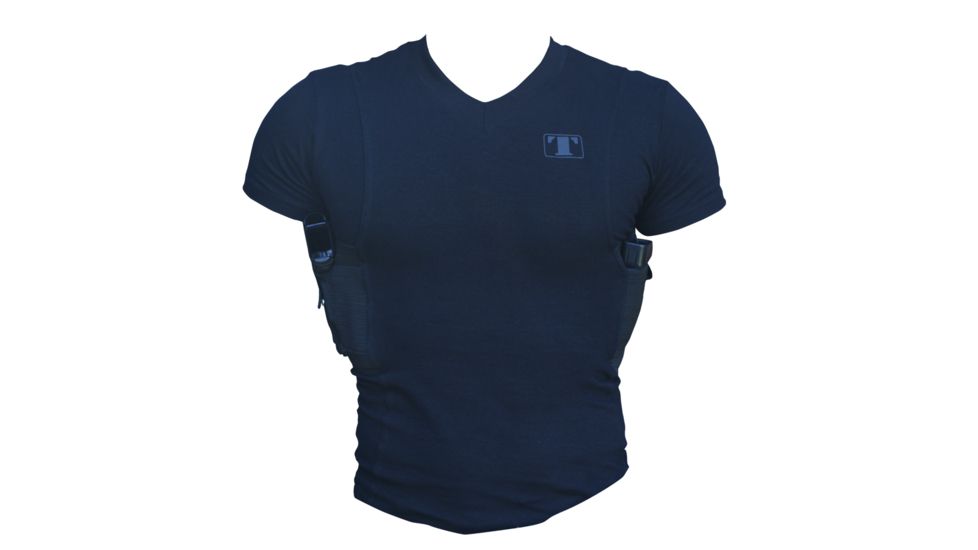 Tagua Gunleather Cotton Extra Extra Large Holster T-Shirt Black SHTC-XXL-001