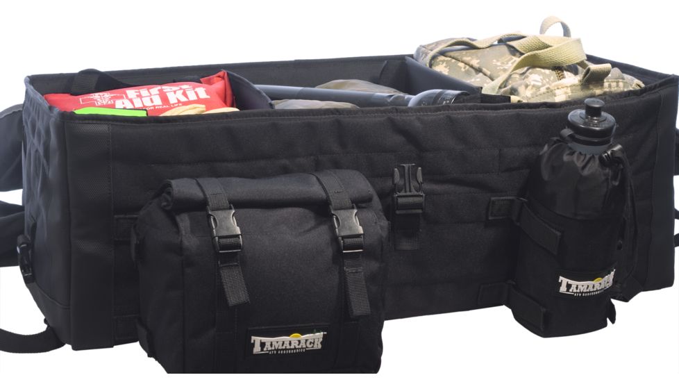Tamarack Titan Black Rifle Bag Open TS-RBB