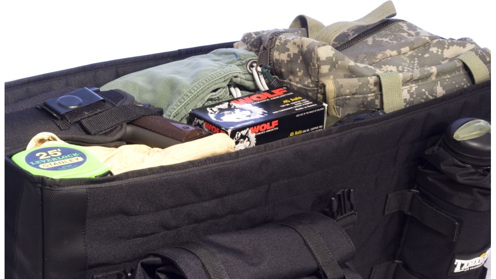 Tamarack Titan Black ATV Stuffed Front Bag TS-SFB