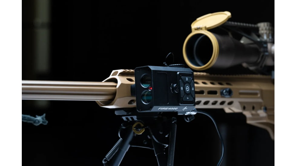 TANGOINNOS AB Elite Version FIRE4000 Ballistic 18mm Rangefinder, Black, TI-F4000-BLK