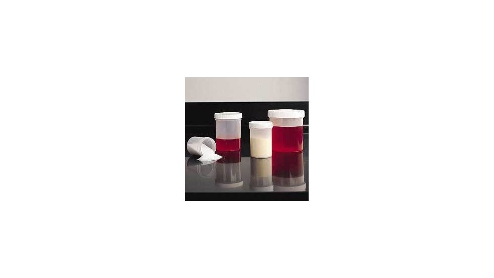 Taral Plastic Round Bottles, Polypropylene, Wide Mouth 16196-080