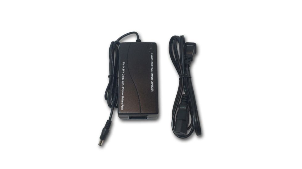 Longshot by Target Vision Universal Smart Charger/Quick Charger For 14.8V Li-Ion Battery, Black, TV-AC200-US