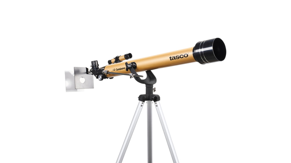 Tasco 660x60mm Luminova Refractor Telescope, 800mm focal length