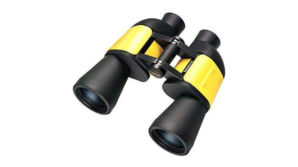 Tasco Off Shore 7x50mm Yellow Black Porro Prism Binocular, OS10