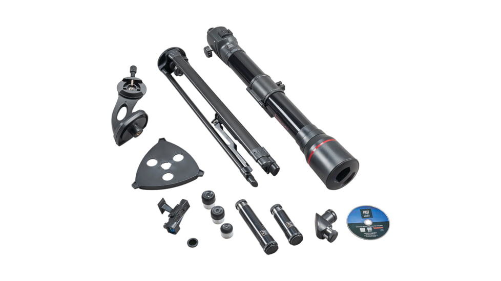 Tasco Spacestation 70x800mm Refractor AZ Red Dot Finderscope, Black, 49070800